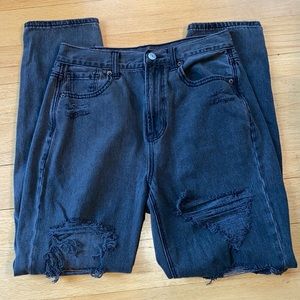 American Eagle Distressed Mom Jeans Size 4